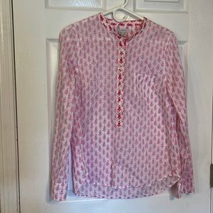 Pink Floral Women's Top